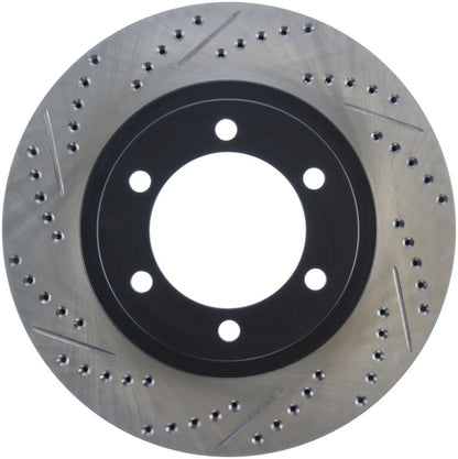 StopTech Slotted & Drilled Sport Brake Rotor Stoptech