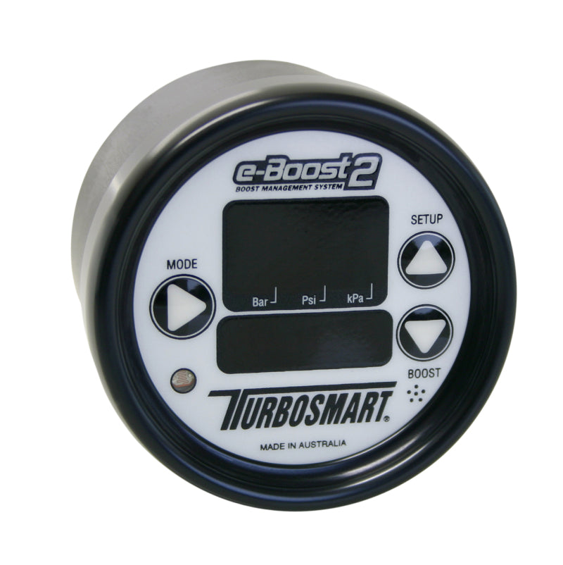 Turbosmart eB2 66mm White Black - eliteracefab.com