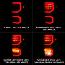 Load image into Gallery viewer, ANZO 2001-2011 Ford Ranger LED Tail Lights w/ Light Bar Chrome Housing Red/Clear Lens - eliteracefab.com