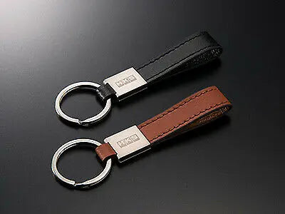 HKS HKS LEATHER KEYRING CAMEL - eliteracefab.com