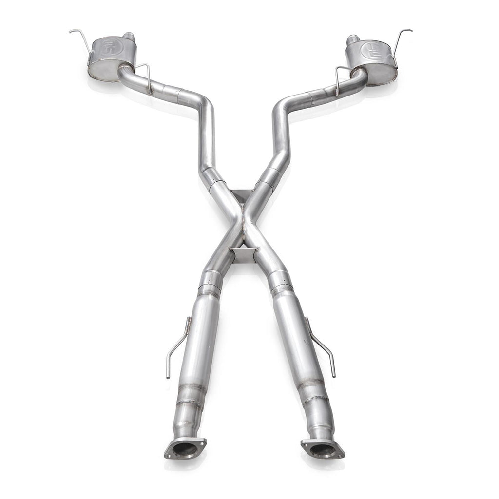 STAINLESS WORKS Redline Catback With X-Pipe Crossover Jeep Grand Cherokee 5.7L WK2 2011-2020 - eliteracefab.com