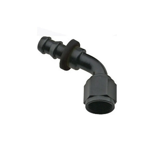 Fragola Performance Systems 206006-BL 8000 Series Push-Lite Race Hose End - 60 Degree - eliteracefab.com