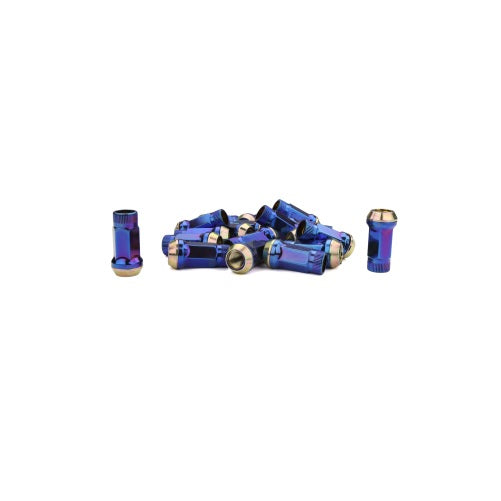 WHEEL MATE MUTEKI SR45R LUG NUT KIT 12×1.25 – BURNED BLUE