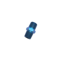 Load image into Gallery viewer, Russell Performance 3/8in Male Pipe Nipple (Blue)