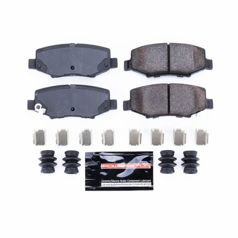 Power Stop 07-11 Dodge Nitro Rear Z23 Evolution Sport Brake Pads w/Hardware - eliteracefab.com