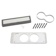 Load image into Gallery viewer, Autometer Mounting Solutions Gauge Mount Gauge Cage Dual 2-5/8in Silver 87-93 Ford Mustang