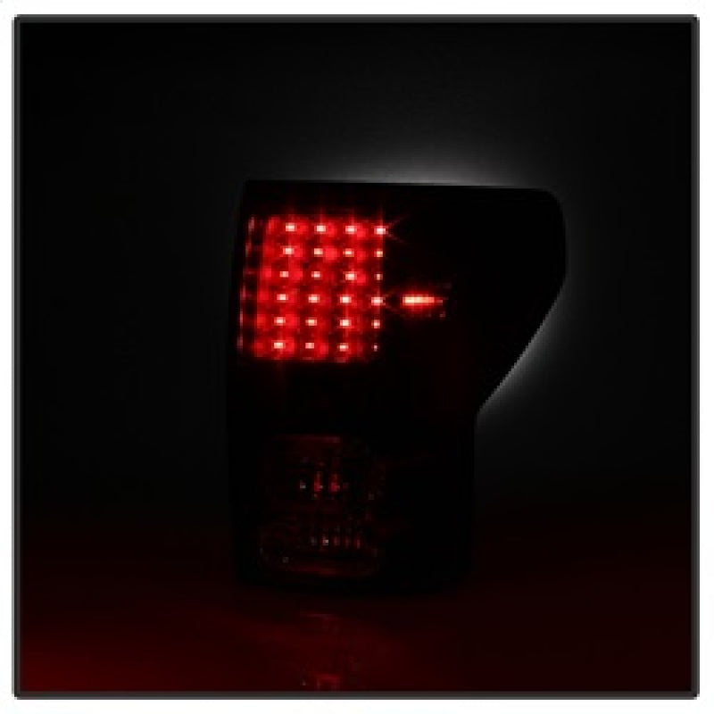 Xtune Toyota Tundra 07-13 LED Tail Lights Black ALT-ON-TTU07-LED-BK - eliteracefab.com