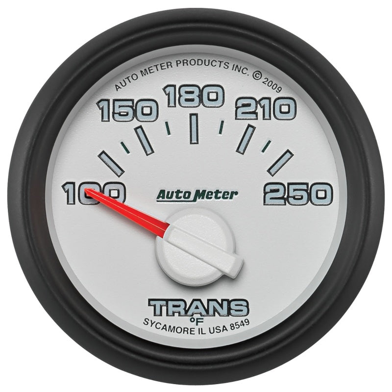 AutoMeter GAUGE; TRANS. TEMP; 2 1/16in.; 100-250deg.F; ELECTRIC; RAM GEN 3 FACTORY MATCH Dodge 2003-2009 - eliteracefab.com