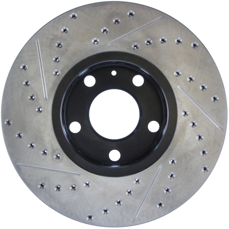 StopTech 96-7/04 Audi A4 / 95-01 A6 / 7/98-05 VW Passat Left Front Slotted and Drilled Rotor Stoptech