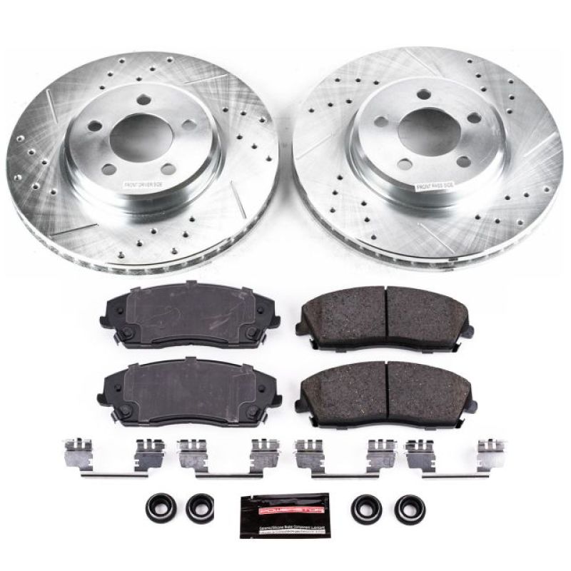 Power Stop 05-19 Chrysler 300 Front Z23 Evolution Sport Brake Kit - eliteracefab.com