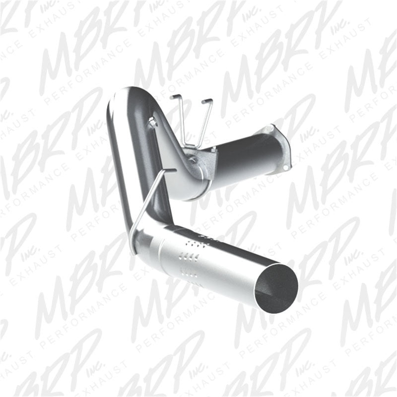 MBRP F-250/350/450 6.7 L 5in Filter Back Single Side Exit No Muffler AL - eliteracefab.com