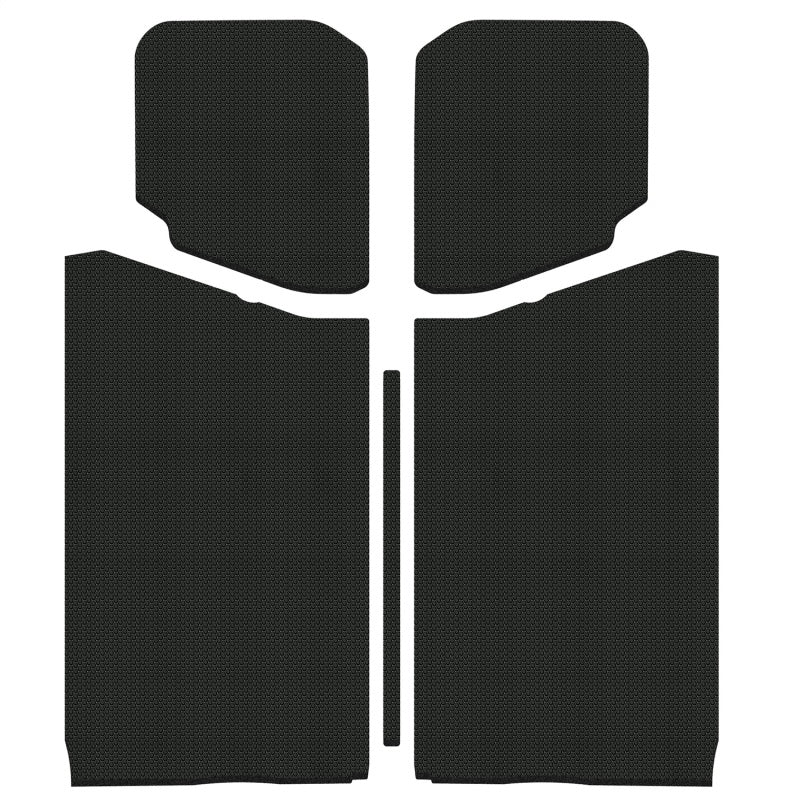 DEI 18-23 Jeep Wrangler JL 2-Door Boom Mat Headliner - 5 Piece - Black DEI