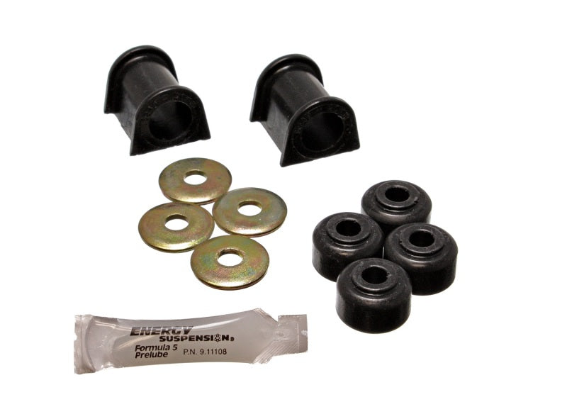 Energy Suspension 90-94 Mitsubishi Eclipse AWD Black 20mm Front Sway Bar Bushings (Sway bar end link - eliteracefab.com