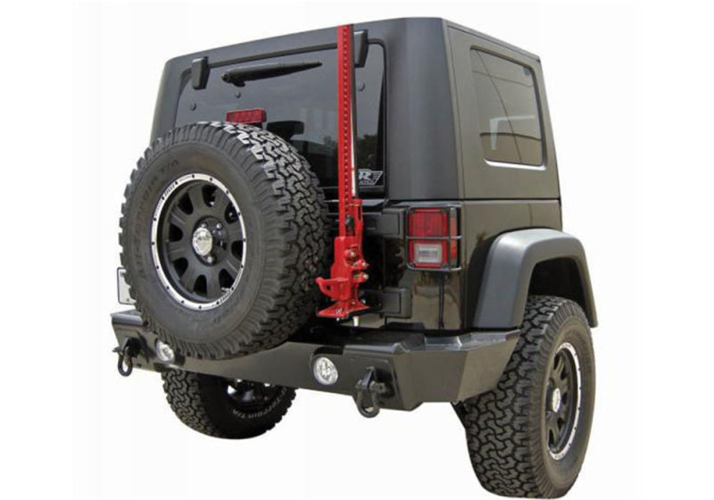 Rampage 2007-2018 Jeep Wrangler(JK) Recovery Bumper Rear - Black - eliteracefab.com