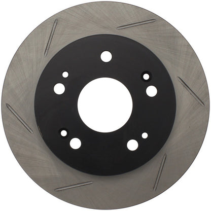 StopTech Power Slot Slotted 06-08 Honda Civic Si Rear Right Rotor - eliteracefab.com