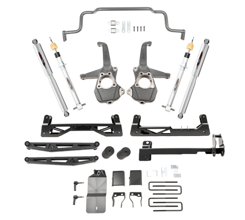Belltech 19-20 Silverado / GMC Sierra 1500 4WD 6in Suspension Lift Kit w/ Shocks&Fr Swaybar - eliteracefab.com