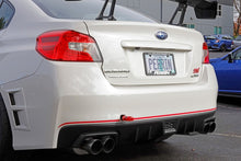 Load image into Gallery viewer, Perrin 15-19 Subaru WRX/STI Tow Hook Kit (Rear) - Red - eliteracefab.com