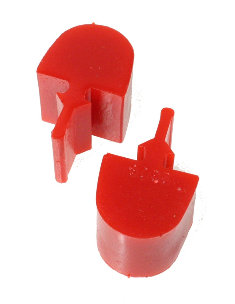 Energy Suspension GM Pull Thru Style Red Bump Stop Set - eliteracefab.com