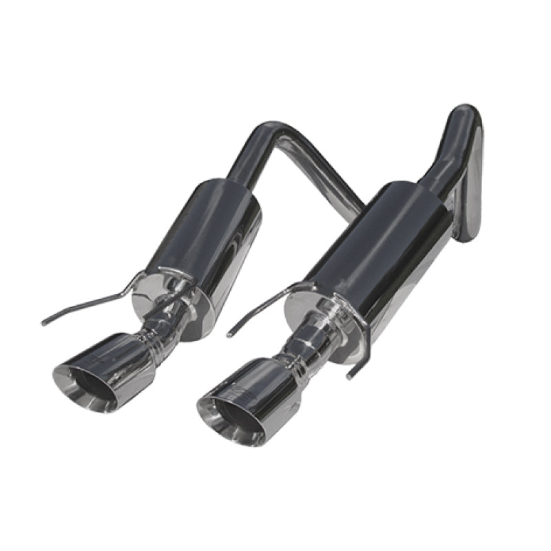 MBRP 2005-2008 Chev Corvette Dual Muffler Axle Back 4 Round Dual Wall Tips - eliteracefab.com