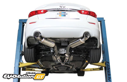GReddy GT Exhaust - RWD Infiniti Q50 Evolution 2016+ - eliteracefab.com