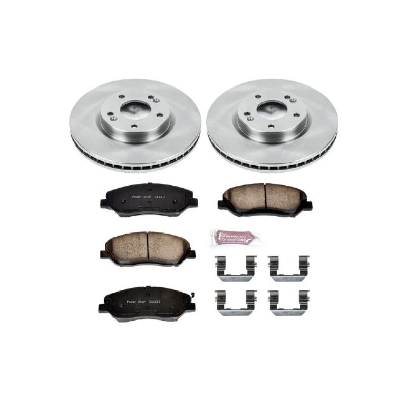 Power Stop 07-09 Hyundai Santa Fe Front Autospecialty Brake Kit - eliteracefab.com