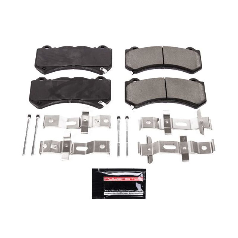 Power Stop 16-19 Cadillac ATS Front Z23 Evolution Sport Brake Pads w/Hardware - eliteracefab.com