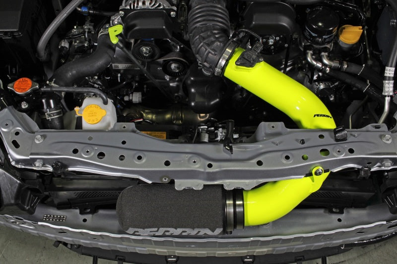 Perrin 22-23 Subaru BRZ/GR86 Cold Air Intake - Neon Yellow Perrin Performance