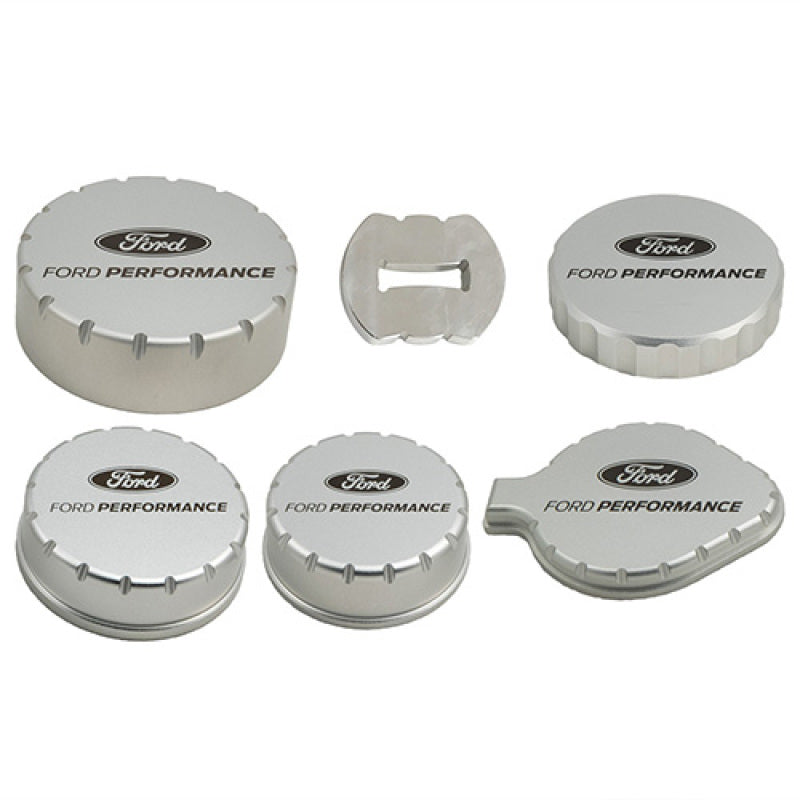 Ford Racing 15-19 Mustang 2.3L/5.0L/5.2L Aluminum Machined Engine Cap Covers - eliteracefab.com