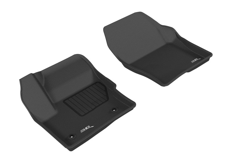 3D MAXpider L1LC00711509 2015-2016 MKC Kagu 1st Row Floormat - Black