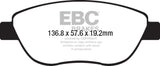 EBC Redstuff Front Brake Pads - DP32212C