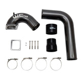 Wehrli 03-07 Dodge 5.9L Cummins 3.5in Intake Horn & Driver Side Intercooler Pipe Kit - Gloss White