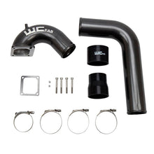 Load image into Gallery viewer, Wehrli 03-07 Dodge 5.9L Cummins 3.5in Intake Horn &amp; Driver Side Intercooler Pipe Kit - Gloss Black