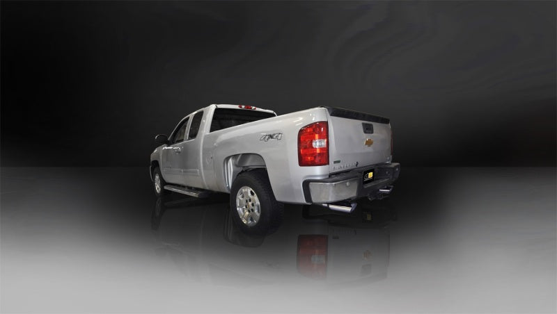 Corsa/dB 11-13 Chevrolet Silverado Crew Cab/Short Bed 1500 6.2L V8 Polished Sport Cat-Back Exhaust CORSA Performance