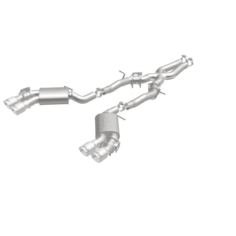 MagnaFlow 2016 Chevy Camaro 6.2L V8 Competition Cat Back w/ Quad Polished Tips Magnaflow