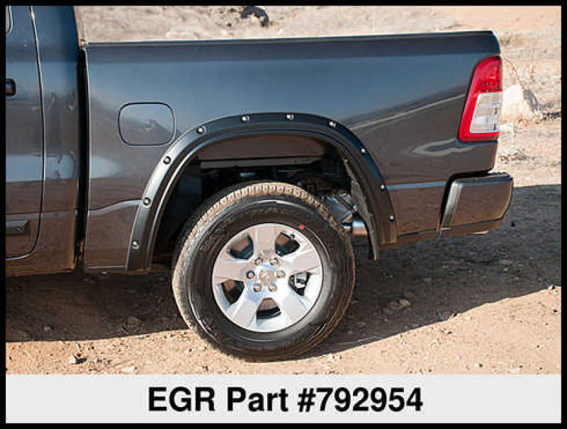 EGR 2019 RAM 1500 Bolt-On Style Fender Flares - Set - Black