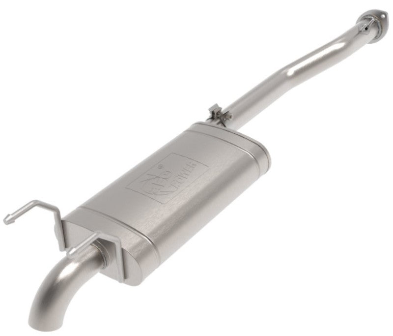 aFe ROCK BASHER 2.5in 409 SS Cat-Back Exhaust - 99-04 Toyota Tacoma L4-2.4L / V6-3.4L - eliteracefab.com