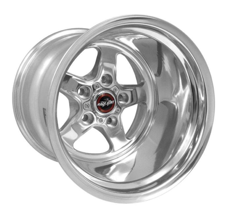 Race Star 92 Drag Star 15x14.00 5x4.75bc 4.00bs Direct Drill Polished Wheel - eliteracefab.com