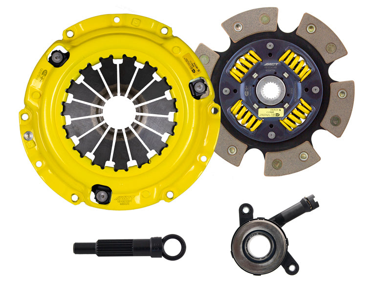 ACT 08-17 Mitsubishi Lancer GT / GTS HD/Race Sprung 6 Pad Clutch Kit - eliteracefab.com