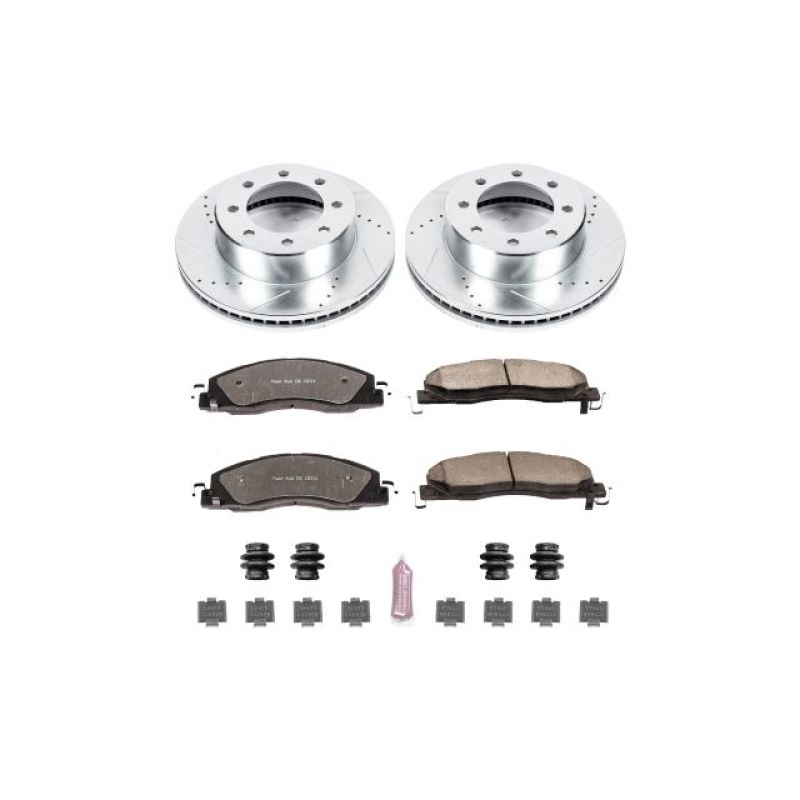 Power Stop 09-10 Dodge Ram 2500 Front Z36 Truck & Tow Brake Kit - eliteracefab.com