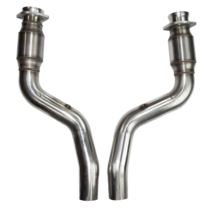 KOOKS 3" CATTED CONNECTION PIPES FOR AFTERMARKET CATBACK (2006+ CHARGER/CHALLENGER SRT8) - eliteracefab.com