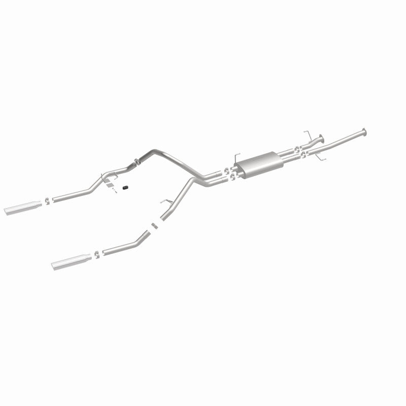 MagnaFlow 14 Toyota Tundra V8 4.6L/5.7L Stainless Cat Back Exhaust Dual Split Rear Exit Magnaflow