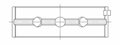 ACL 5M8443HX-STD Suzuki Race Main Bearing Set