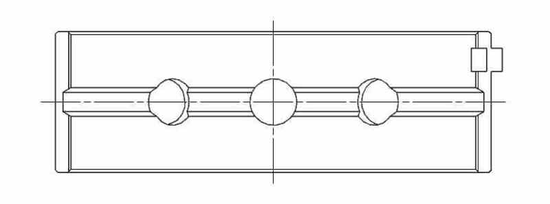 ACL 5M8443H-STD Suzuki Standard Size Main Bearing Set