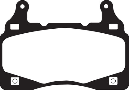EBC 11-15 Chevrolet Camaro (5th Gen) 6.2 Redstuff Front Brake Pads - eliteracefab.com