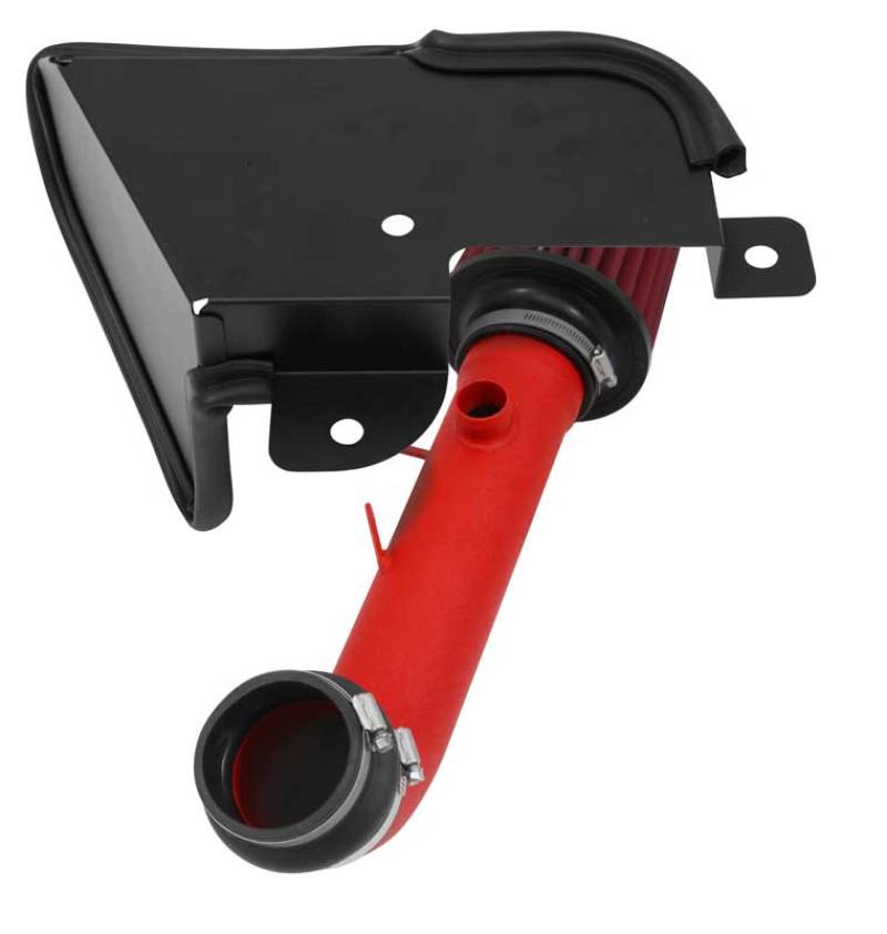 AEM 2015 Volkswagen Golf GTI 2.0L Cold Air Intake System Wrinkle Red - eliteracefab.com