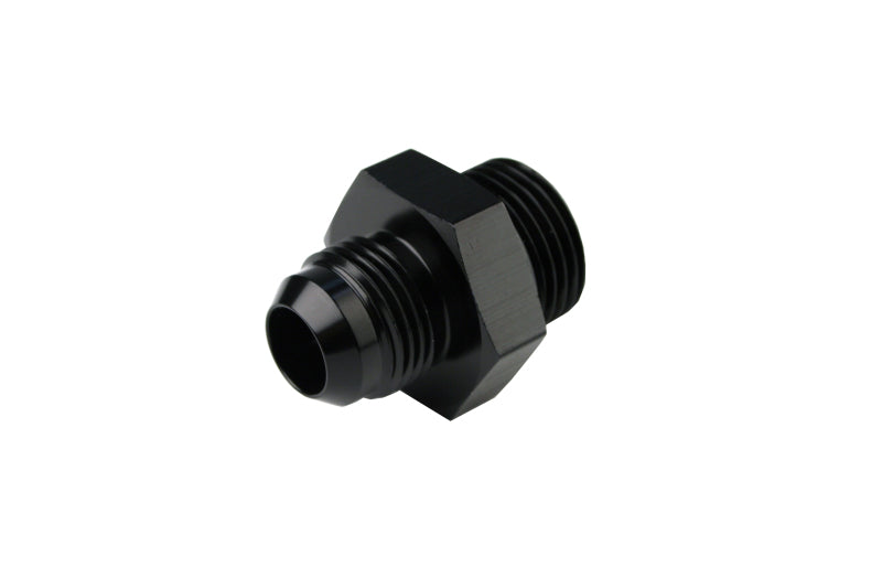 Aeromotive O-Ring Adapter Fitting ORB-10 To AN-08 Male Aluminum Anodized Black - eliteracefab.com