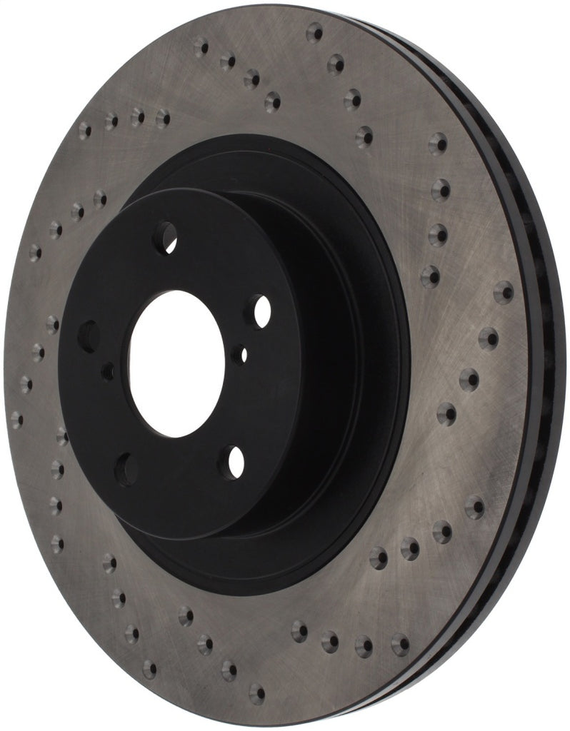 STOPTECH DRILLED SPORT BRAKE ROTOR, 128.47021L - eliteracefab.com