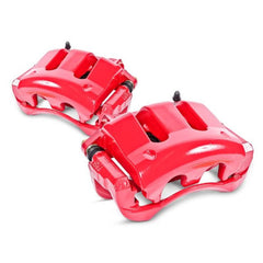 Power Stop 02-06 Mini Cooper Front Red Calipers w/Brackets - Pair - eliteracefab.com
