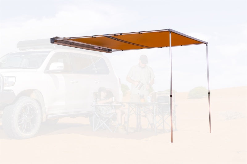 ARB Aluminum Awning Kit w/ Light 8.2ft x 8.2ft Includes Light Installed - eliteracefab.com