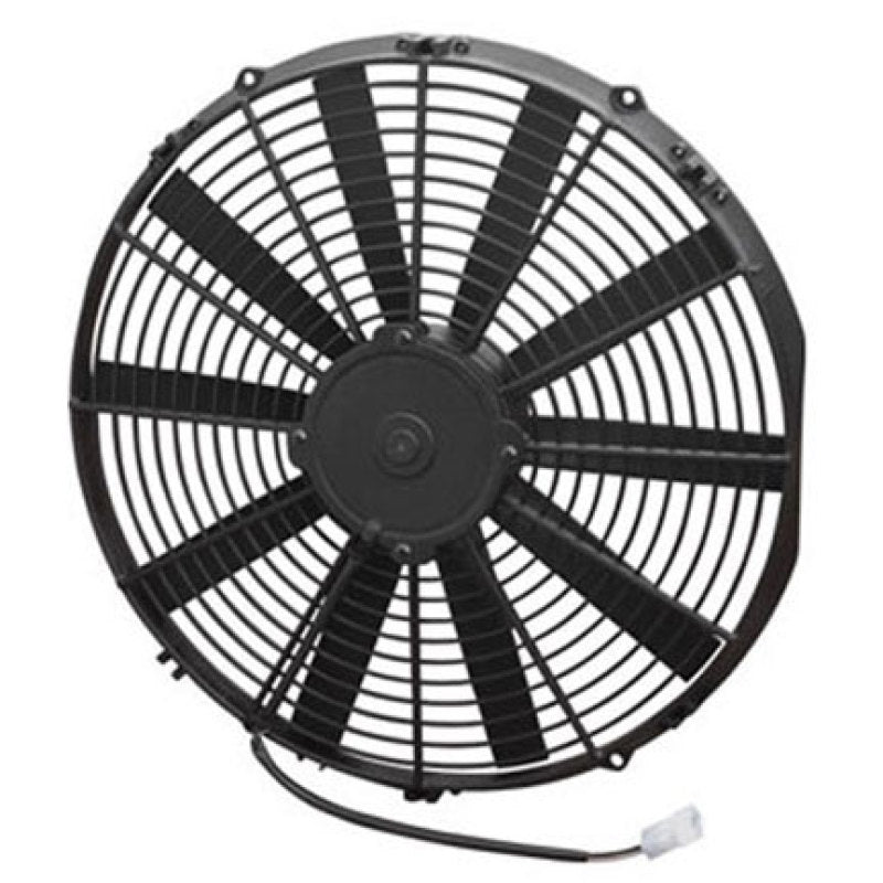 SPAL 1604 CFM 16in Medium Profile Fan - Push (VA18-AP51/C-41S) - eliteracefab.com